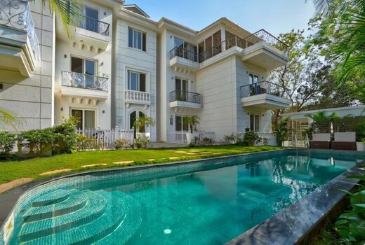 Havenwood -2BHK Pool Facing Green Getaway