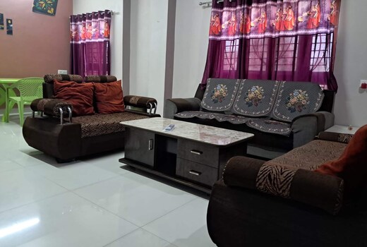 2 BHK 3 Bed Huge House near Devka Beach
