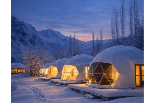 The Crystal Resort | A Luxury Dome Cottage