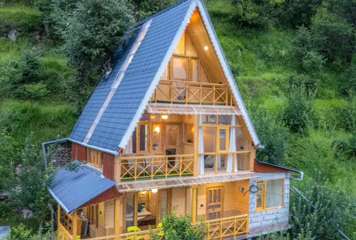 The natureview A shaped tree cottage