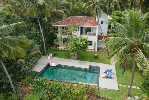 Hireavilla | Frangipani on the River - 4BHK with Private Pool & View