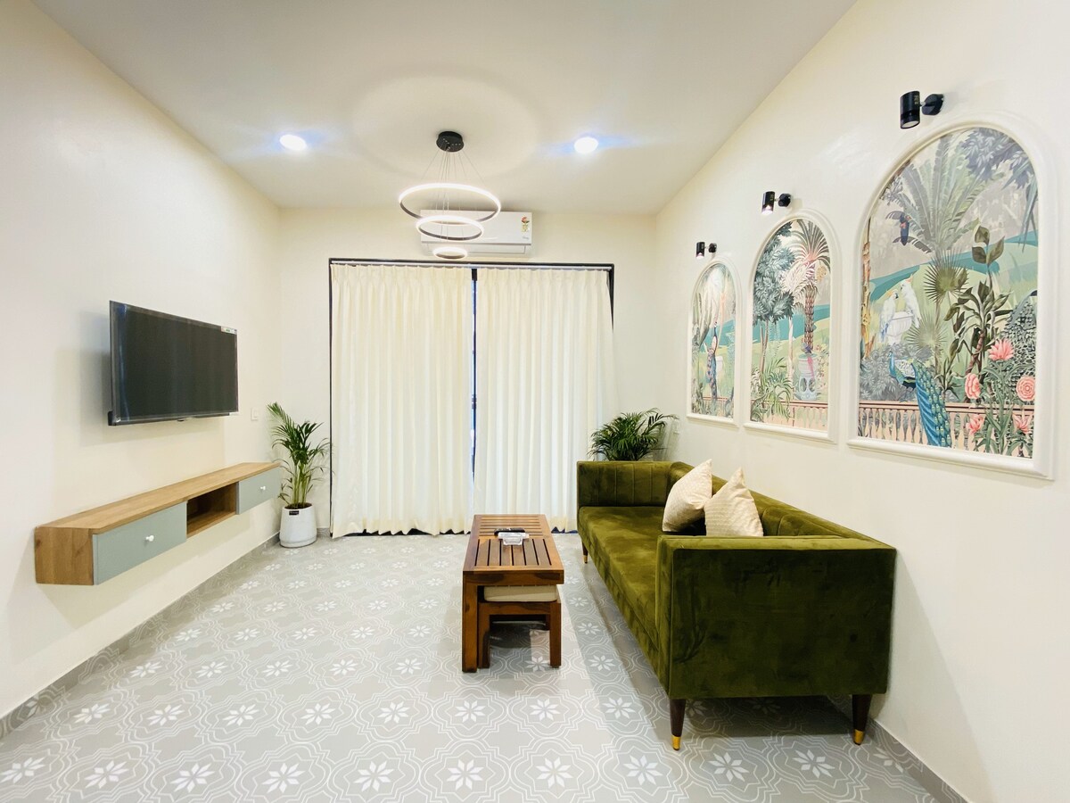 Candolim 1BHK Work Beach Long Stay Ready A104