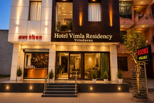 Vimla Residency Hotel Near Prem Mandir