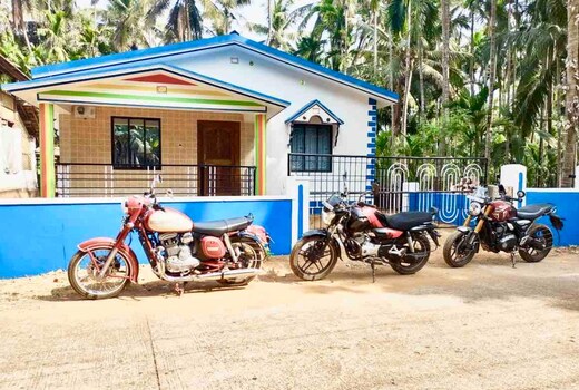 Aloha Gokarna Entire 2BHK AC Villa home kitchen