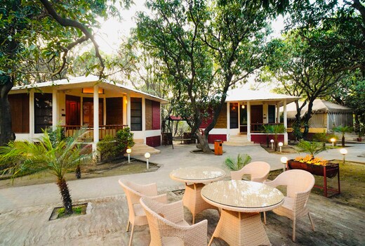 Kailash Farm By Earthen Life I Cottages and Pool Villa