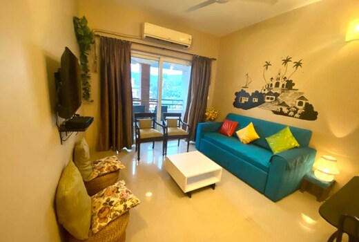Cozy Arpora Apartment Escape to North Goa Vibes