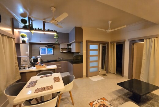 Entire 2BHK Apartment With Serene Jagannath Temple View