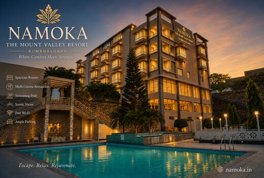 Namoka The Mount Valley Resort | Best Infinity Valley View in Kumbhalgarh