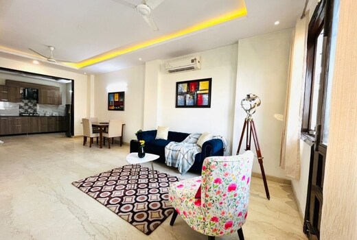 Olive 1 BHK Service Apartment Defence Colony