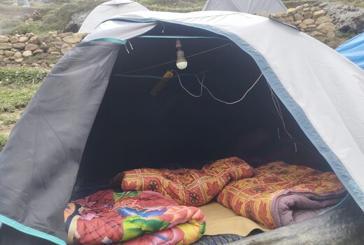 kedar Vally Camping