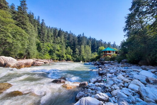 Parvati River Cottage- 1 km trek from Main Road