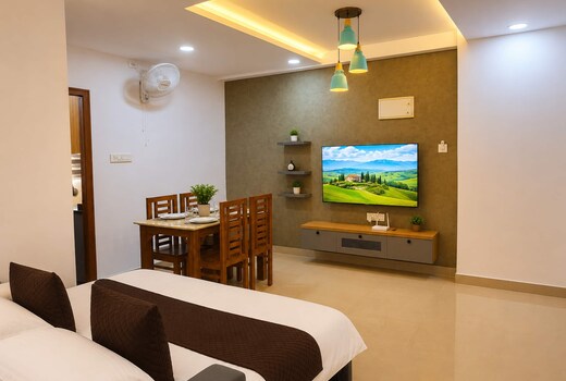 500m to West Nada Modern 1BHK Guruvayur G1401