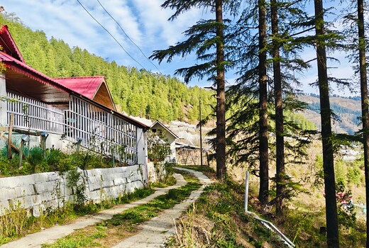 Misty mountain cottage