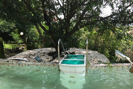 Edke villa on the pond