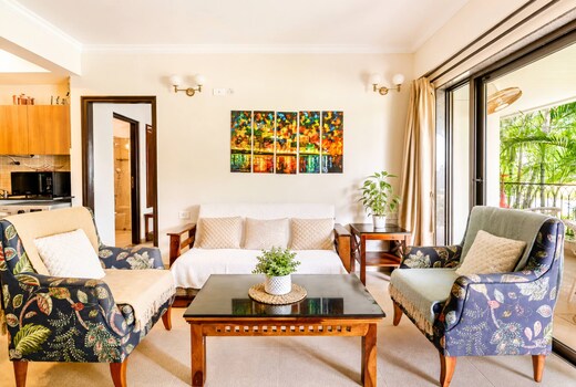 Faodail 25 Pool front 2BHK Baga
