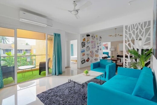 Cloud Line 2BHK Apartment Near Anjuna Beach