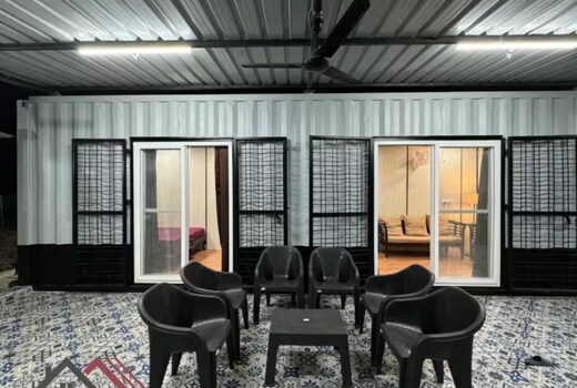 Cozy Container Farmhouse in Shankarpally