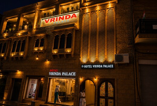 Hotel Vrinda Palace with Fort View.
