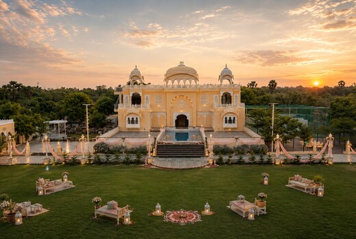 Petals of Udaipur 9BR Pool & Rain Dance Homeyhuts