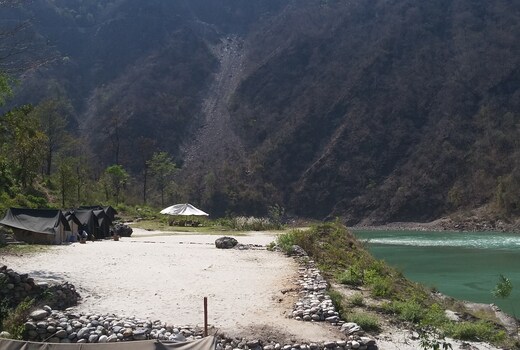Camp Ganga Riviera | Rooms & Sundeck