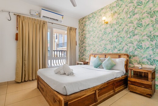 Sereno Pebbles 2 - cosy 1bhk w/pool, gym, games
