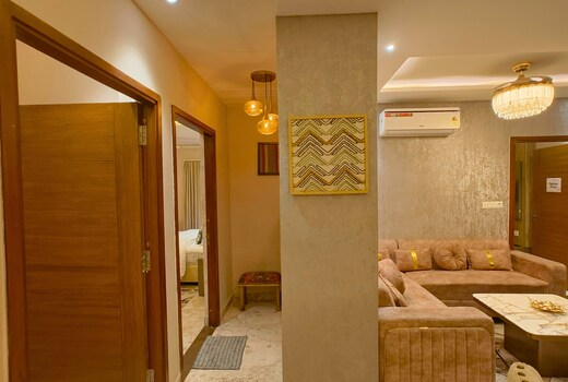Jaltara Stays | 3 BHK Apartment @ Bapu Nagar, Jaipur