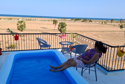 Journeyman Ocean Deck near Auroville
