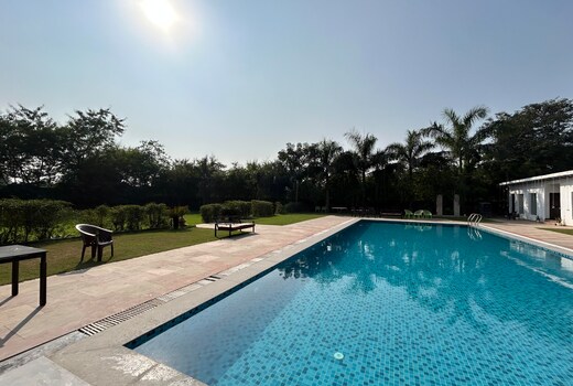 Glass villa