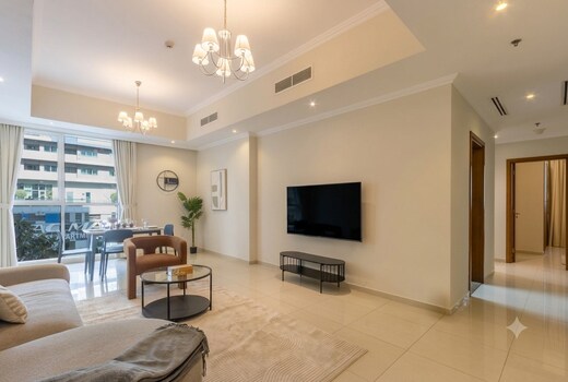 ELIVAAS Curated 2B & Maid in Dunya 5 Min Walk to Dubai Mall