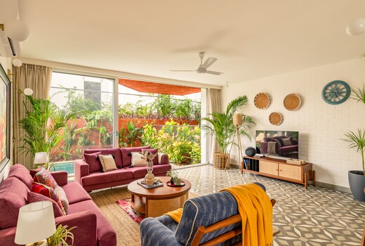 El Volar 2BHK Pool Apartment by the Blue Kite
