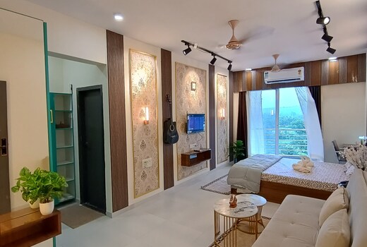 Glorious Studio Hill view with Pvt Balcony Karjat