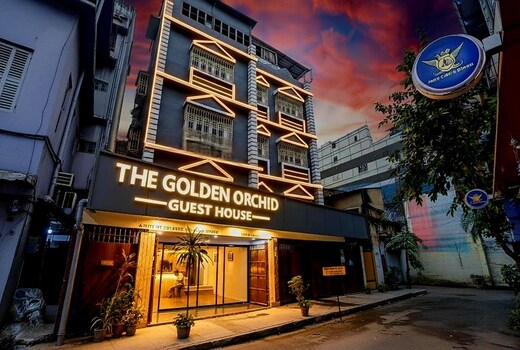 The Golden Orchid Near Kalighat Temple