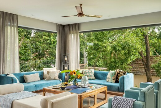 Villa with paddy field view | 4 BHK | Near Anjuna