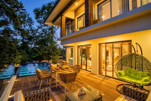 4BHK Private Pool Villa with Field View |Lost Traveller |LT426(V1)
