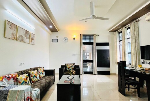 BluO 2BHK Jaipur - Terrace Garden, Balcony, Lift