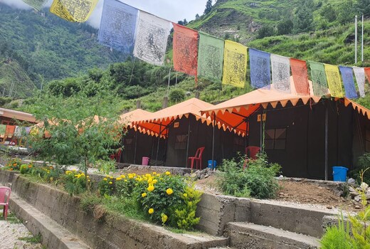 KHEERGANGA KOVID CAMPS BY RIVERSIDE
