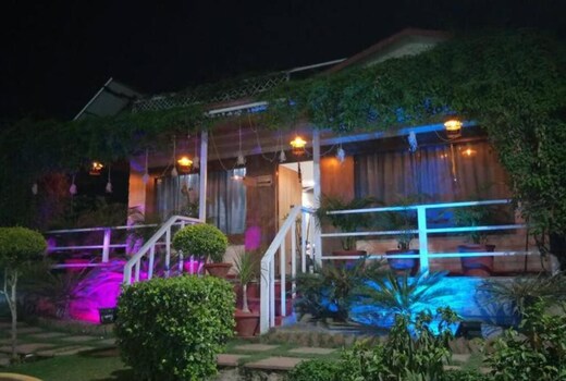 Serene Farmstay with Pool and Machan