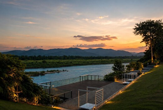 The Postcard on The Rapti River, Chitwan, Nepal