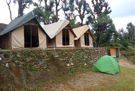 Camping at Deoriatal Adventure Camps