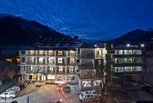 Two Bed Room Apartment with Common balcony valley view and Kitchen