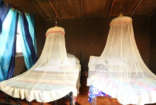 Wooden Beach Cottages in North Goa
