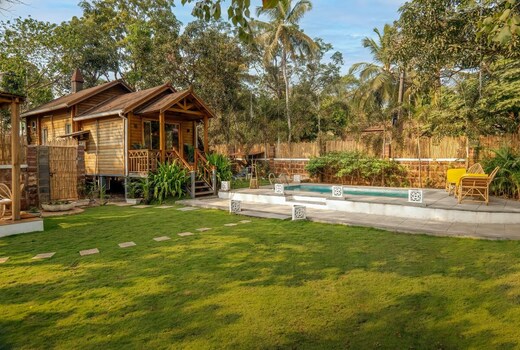Assagao Chalet by Masaya Stays/1 bed with pvt pool