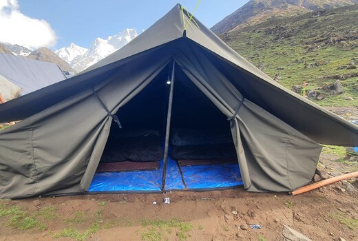 Namami gange tent house Base Camp Kedarnath
