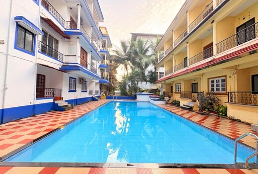 1BHK Pool Apartment in Candolim
