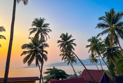 Hilltop sea View Palolem Beach