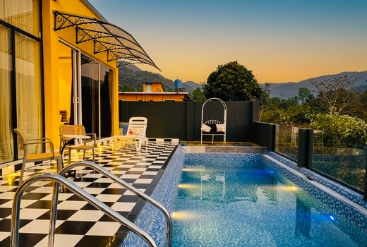 Goa s most stylist villa for couple I Pool I BBQ