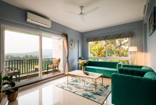 Staymaster The High 2BR near Candolim Beach
