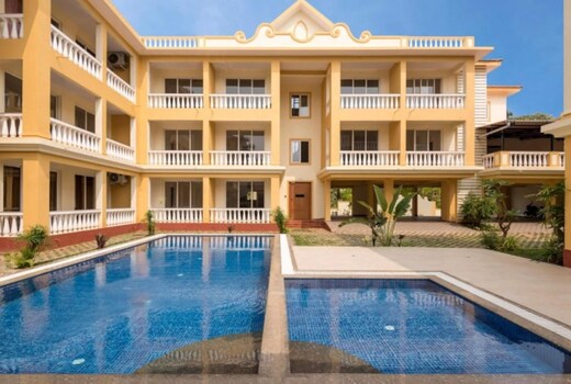Spacious 3BHK by Auraya Pool Gym Balconies