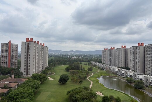 Golf course facing luxury studio in Pune