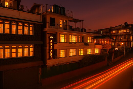 Hotel Apsara Pure Veg- 300 meters from Mall Road